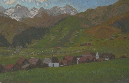 Malcolm J. Hitchcock RWA (1929-1998) - 1969 Oil, Furka Oberalp Railway III