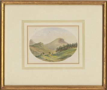 Framed Late 19th Century Watercolour - Robinson, Newlands, Lake District