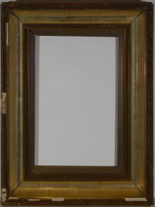 For restoration Early 20th Century Picture Frame - Rectangular Ornate Gilt Frame