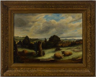 Framed Late 19th Century Oil - Pastoral Scene