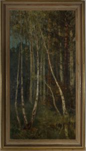 Hilda Montalba (1852-1919) - Framed Late 19th Century Oil, The Woods
