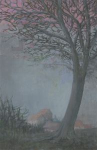 Margaret O. Hole (1919-2012) - 20th Century Oil, Mysterious Tree