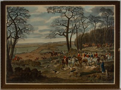 Dean Wolstenholme (1757-1837) - Framed 1911 Lithograph, The Essex Hunt