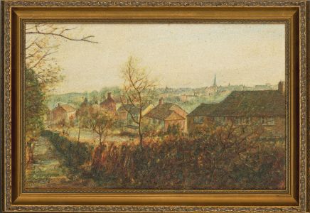 Henry E. Foster (1921-2010) - Mid 20th Century Oil, View of Redditch