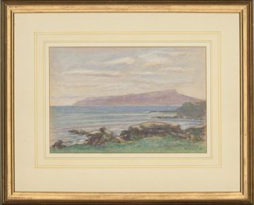 Henry E. Foster (1921-2010) - Signed & Framed 1980 Pastel, The Isle of Eigg