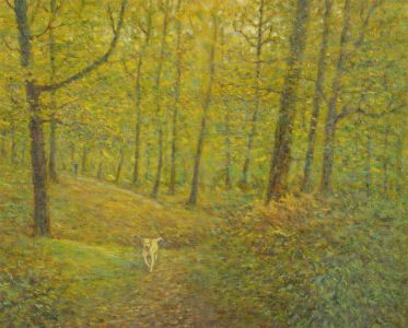 Henry E. Foster (1921-2010) - 1995 Oil, The Straggler