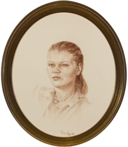20th Century Picture Frame - Oval Frame