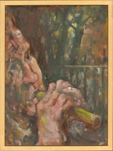 James McLernon (1935-2012) - 20th Century Acrylic, The Entertainer