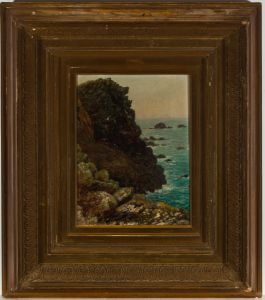 Charles James Parry (1824-1894) - Late 19th Century Oil, An Island Coastline