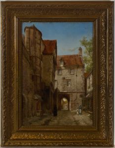 Frederick Tully Lott (1828-1899) - 19th Century Oil, La Porte du Roy, Normandy