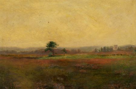 G. Stevenson - Late 19th Century Oil, Landscape View with Tree