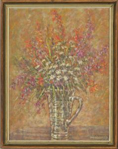 Henry E. Foster (1921-2010) - 1991 Oil, Flower Jar