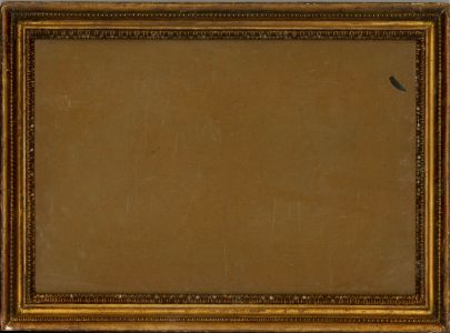 Late 19th Century Picture Frame - Gilt Wood with Lamb's Tongue and Beading