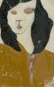 Ben Carrivick - Signed Contemporary Oil, Portrait of a Woman II