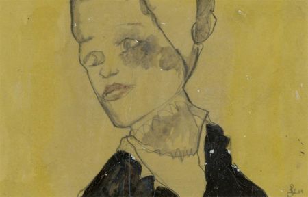 Ben Carrivick - Signed Contemporary Oil, Yellow Portrait II