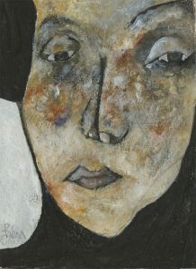 Ben Carrivick - Signed Contemporary Oil, The Doubtful Woman