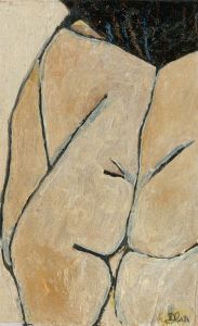 Ben Carrivick - Contemporary Oil, Abstract Form