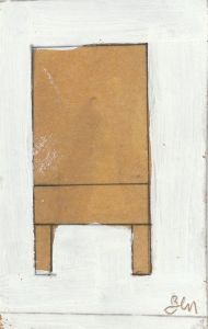 Ben Carrivick - Three Contemporary Oils, Abstract Objet III