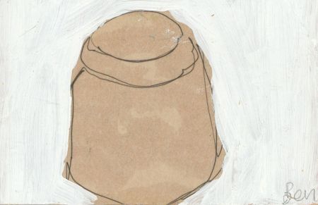 Ben Carrivick - Two Contemporary Oils, Two Jars