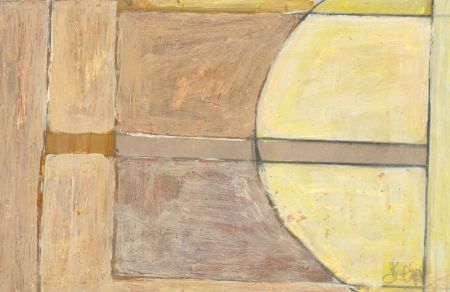 Ben Carrivick - Three Contemporary Oils, Abstract Panel