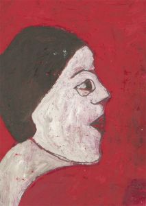 Ben Carrivick - Signed Contemporary Oil, Side Profile Study