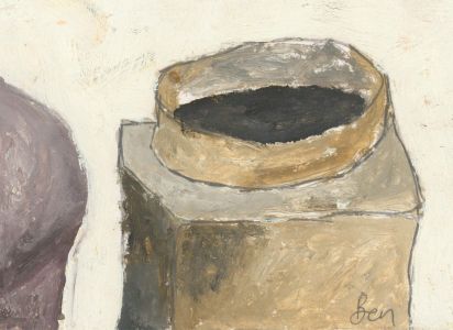 Ben Carrivick - Signed Contemporary Oil, Still Life With Jars