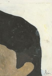 Ben Carrivick - Signed Contemporary Oil, Head Study