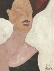 Ben Carrivick - Signed Contemporary Oil, The Model