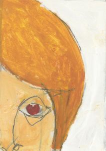 Ben Carrivick - Contemporary Oil, Brown Eyes