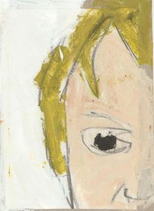 Ben Carrivick - Contemporary Oil, Lady with Black Eyes