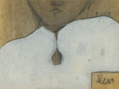 Ben Carrivick - Set of Five Contemporary Mixed Media Drawings, White Shapes II