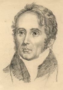 French Empire Period Early 19th Century Graphite Drawing - Portrait of a Man