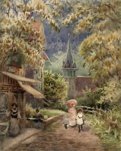 Claude Spero - Late 19th Century Watercolour