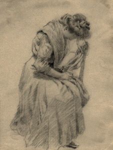 Claude Spero - Superb Charcoal Portrait