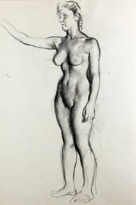 Victor Hume Moody R.B.S.A. - Female Nude