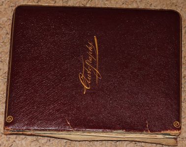 Excellent Turn of the Century Commonplace Book of Alice M H Leach