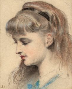 John Adam Houston RSA (1812-1884) - Fine Mid 20th Century Mixed Media, Portrait