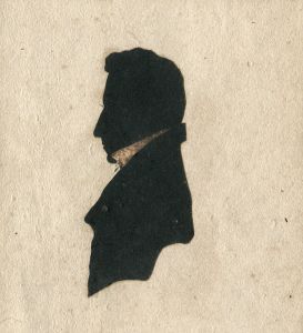 Fine Georgian Watercolour - Cut Paper Silhouette