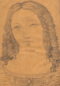 Italian Late 19th Century Graphite Drawing