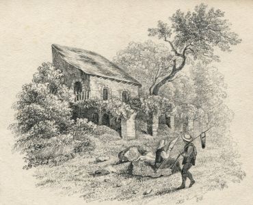 E Dawson - Superb Early 19th Century Graphite Drawing