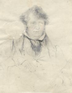 J R Weldman - 19th Century Graphite Drawing, Fine Drawing in Terrible Condition