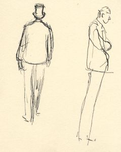 Frances Watt - Mid 20th Century Pen and Ink Drawing