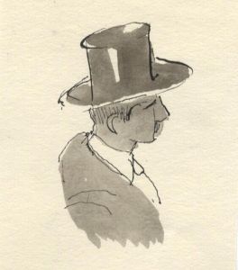 Frances Watt - Mid 20th Century Pen and Ink Drawing
