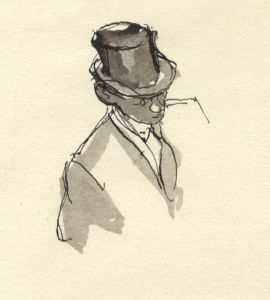 Frances Watt - Mid 20th Century Pen and Ink Drawing