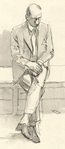 Frances Watt - Mid 20th Century Pen and Ink Drawing