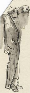 Frances Watt - Mid 20th Century Pen and Ink Drawing