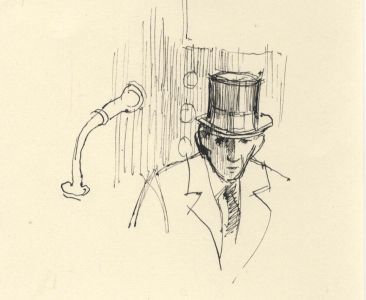 Frances Watt - Mid 20th Century Pen and Ink Drawing