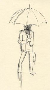 Frances Watt - Mid 20th Century Pen and Ink Drawing