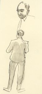 Frances Watt - Mid 20th Century Pen and Ink Drawing