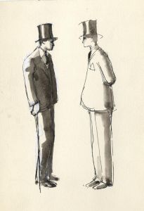 Frances Watt - Mid 20th Century Pen and Ink Drawing